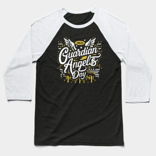 Guardian Angels Day - October Baseball T-Shirt